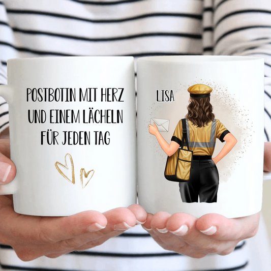 Postbote (Frau/Mann) Tasse