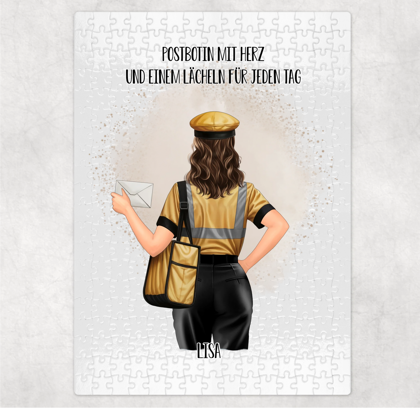 Postbote/Paketbote (Frau/Mann) Puzzle