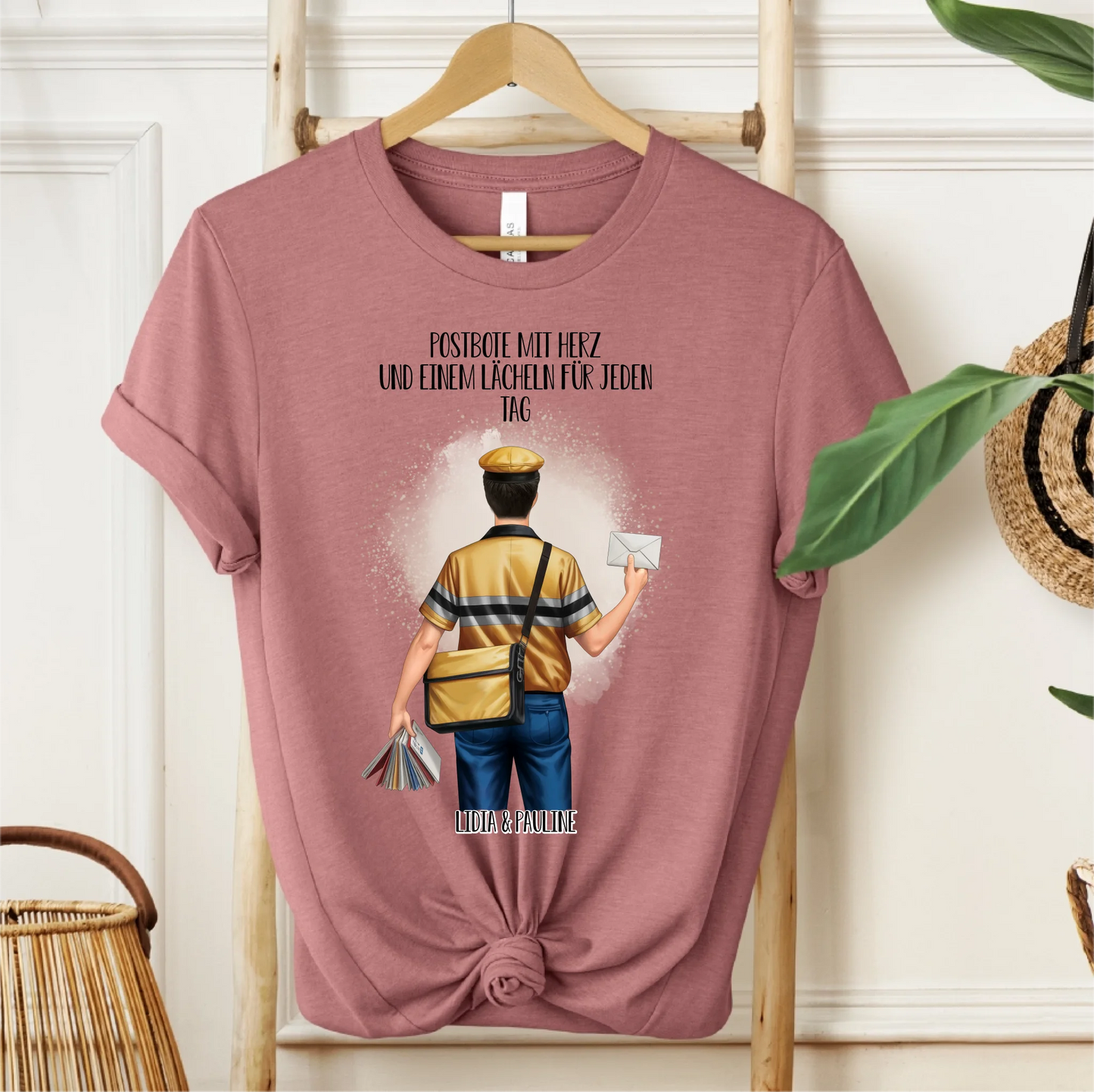 Postbote/Paketbote (Frau/Mann) T-Shirt