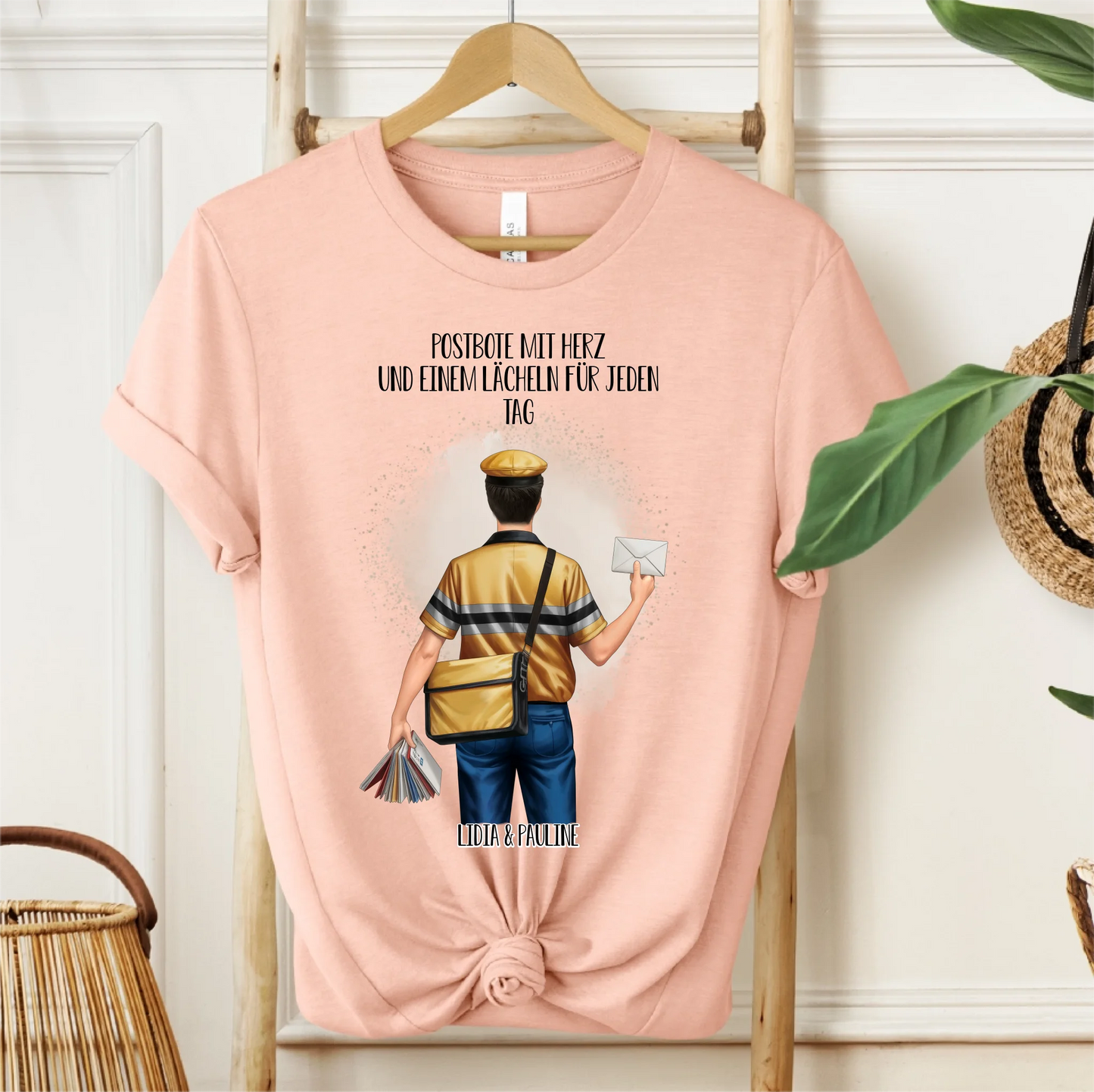 Postbote/Paketbote (Frau/Mann) T-Shirt