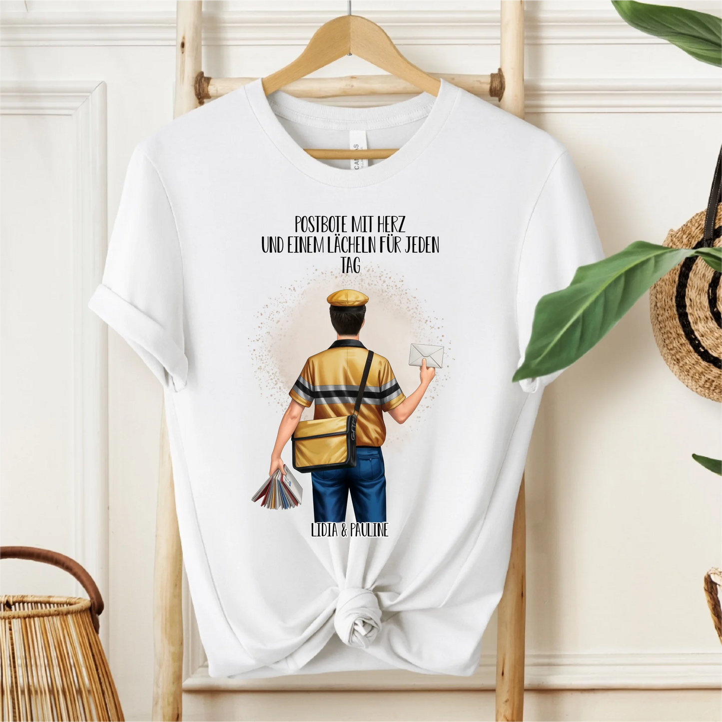 Postbote/Paketbote (Frau/Mann) T-Shirt