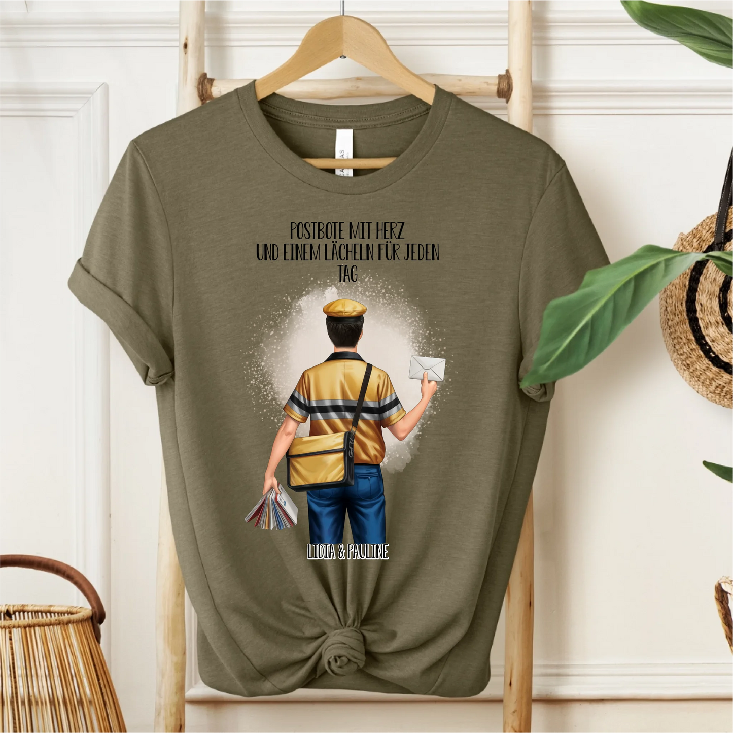 Postbote/Paketbote (Frau/Mann) T-Shirt