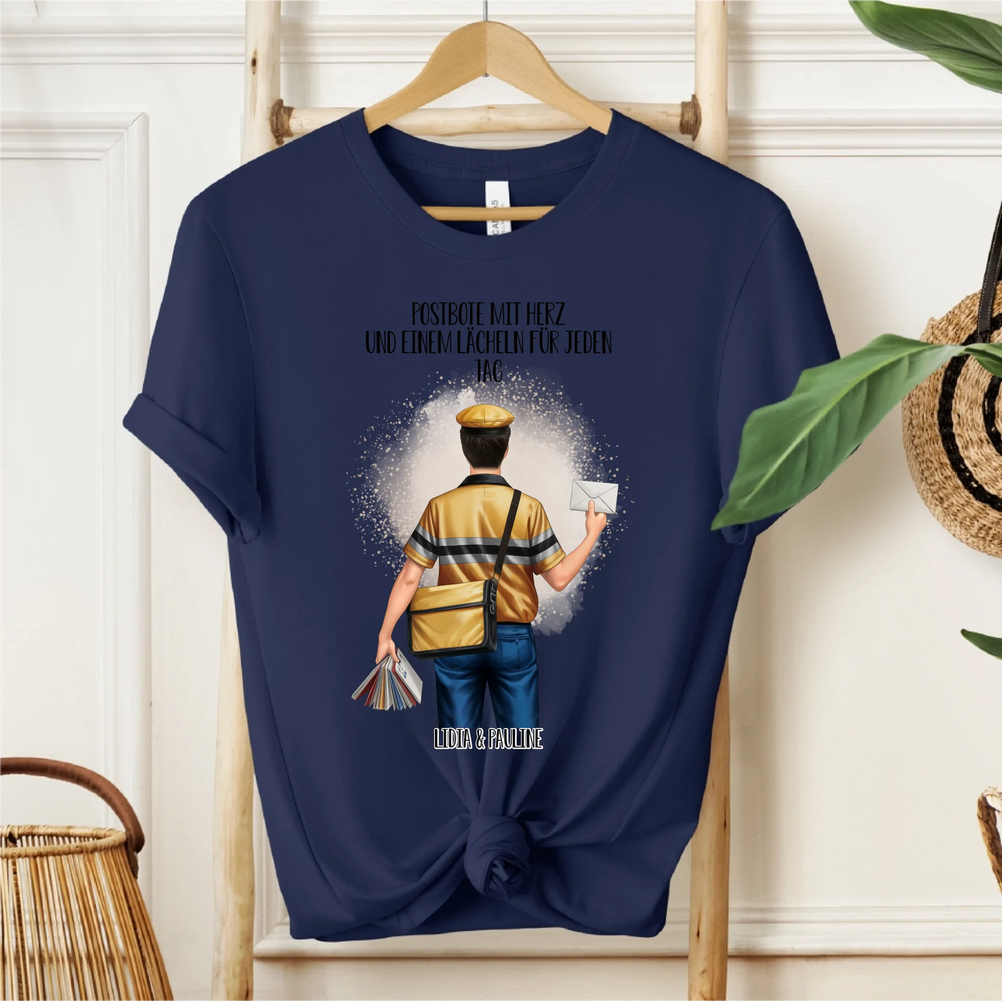 Postbote/Paketbote (Frau/Mann) T-Shirt