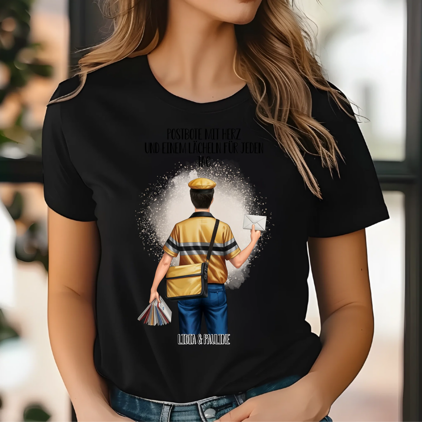 Postbote/Paketbote (Frau/Mann) T-Shirt