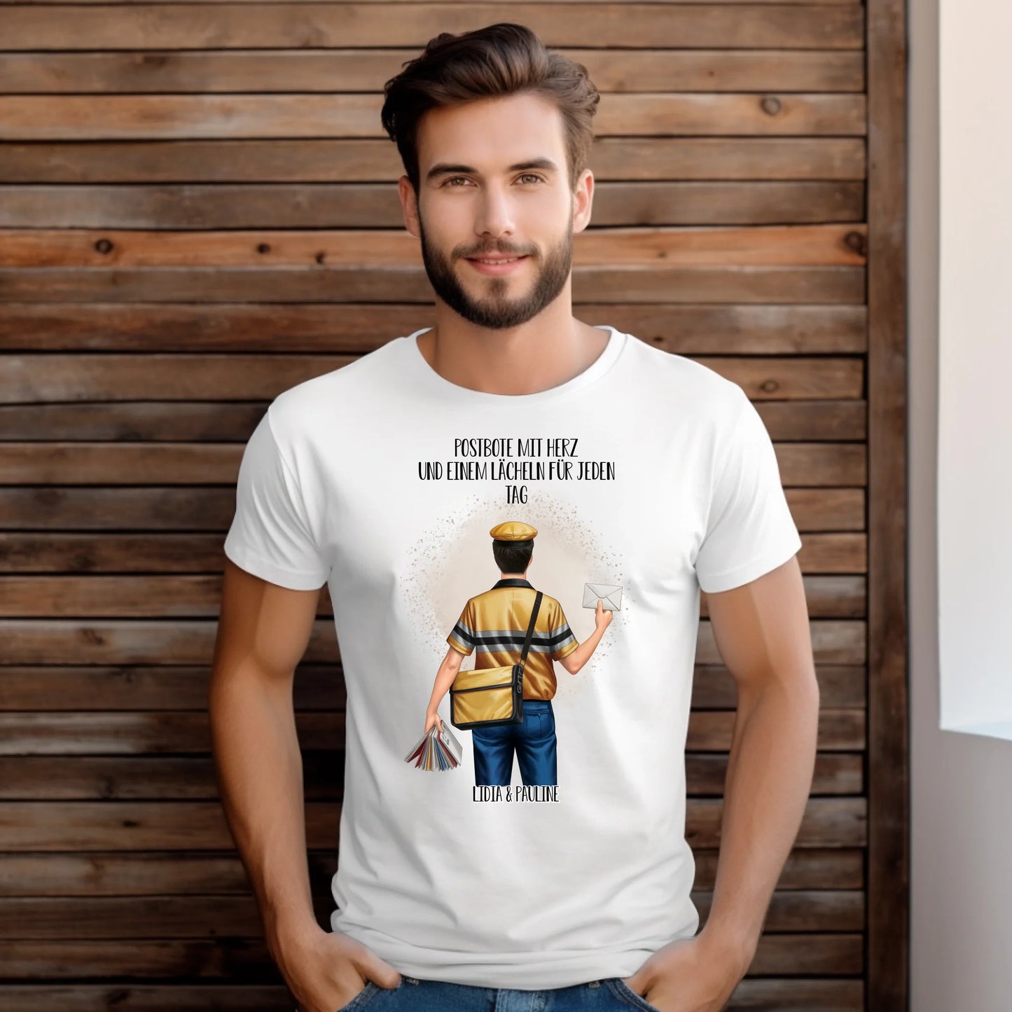 Postbote/Paketbote (Frau/Mann) T-Shirt