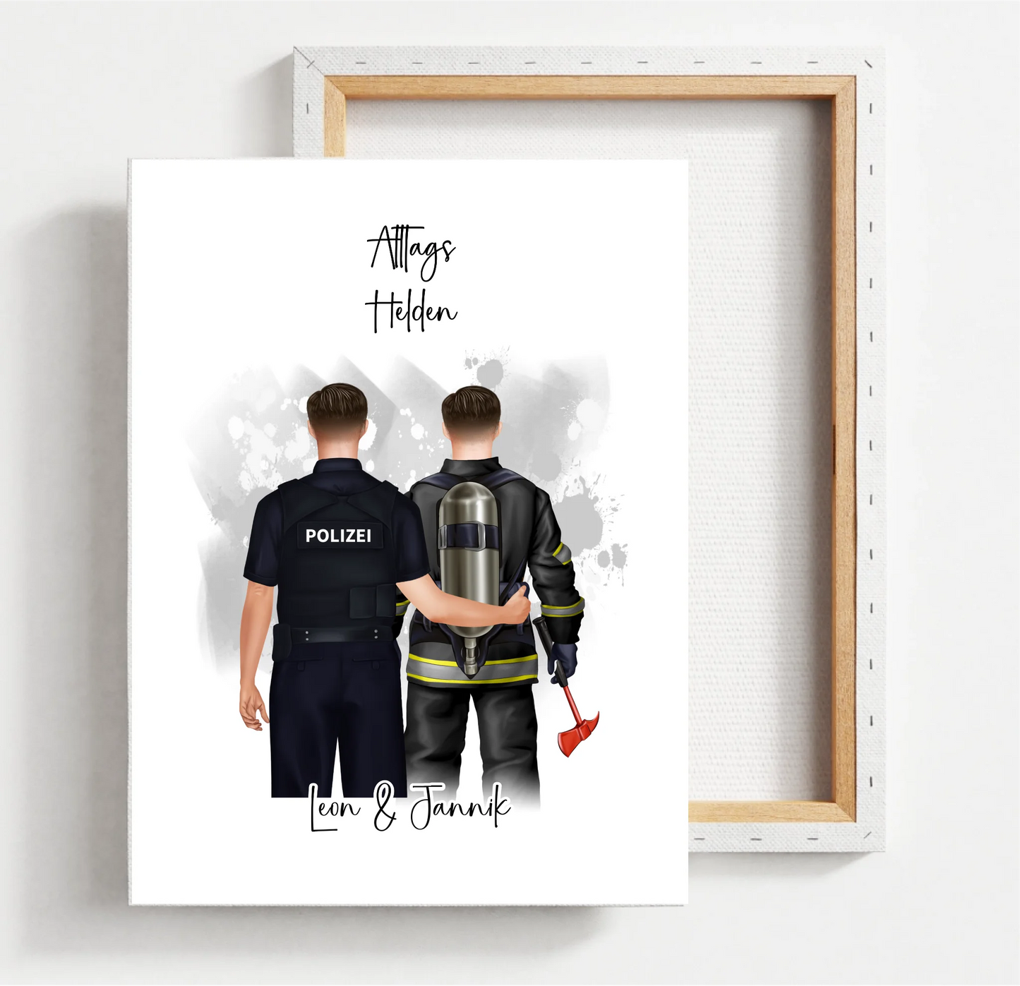 Feuerwehr & Polizei Poster