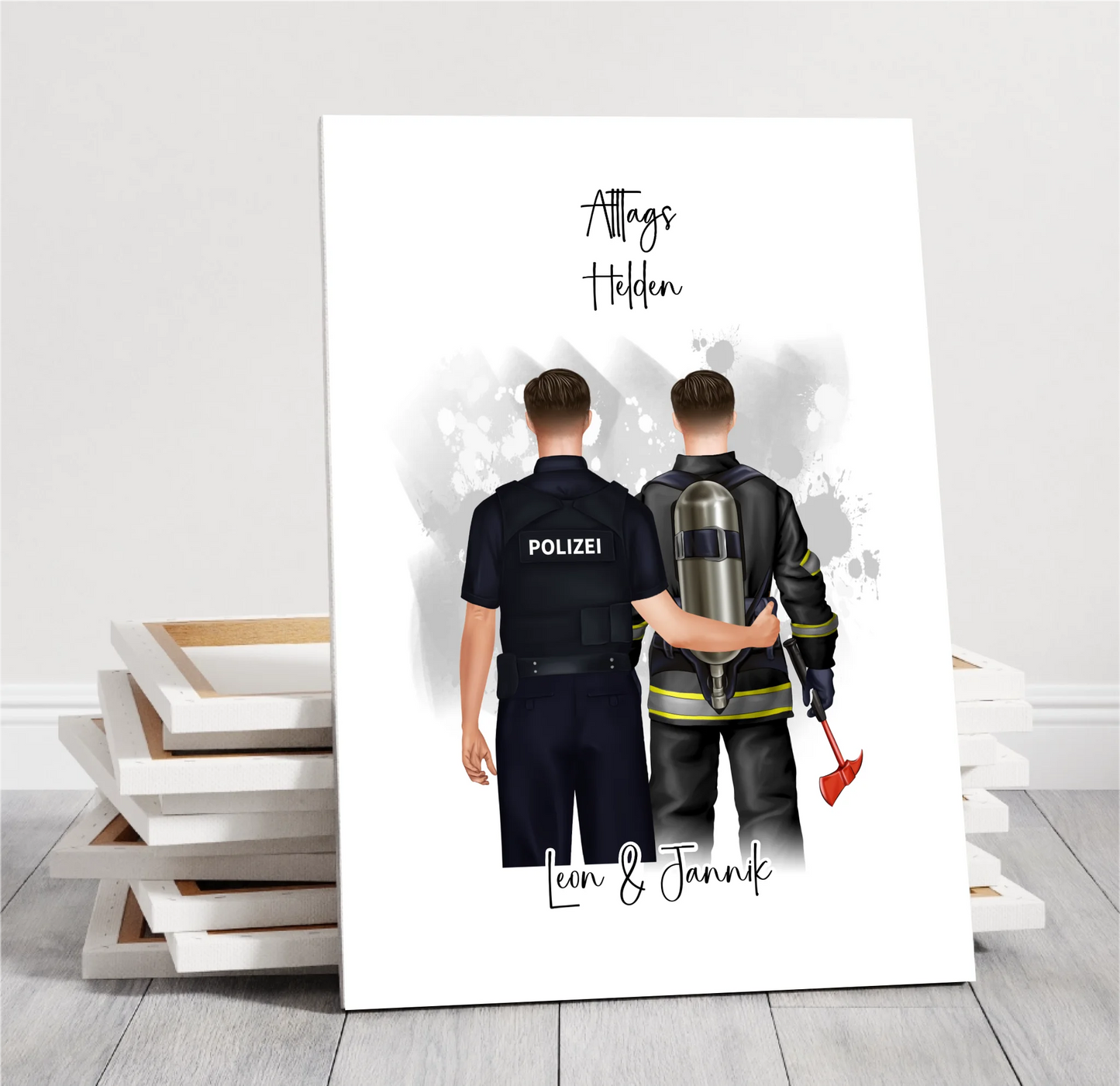 Feuerwehr & Polizei Poster