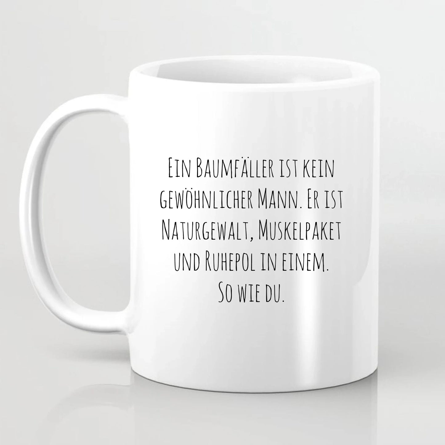 Holzfäller Tasse