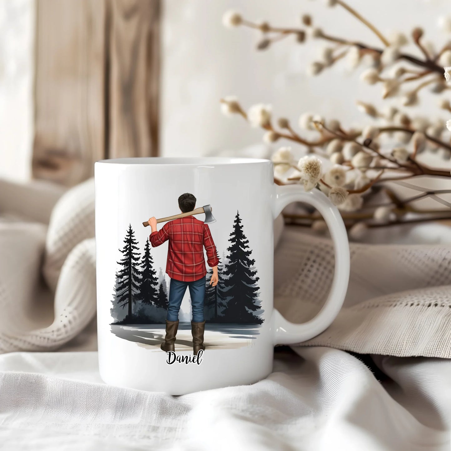 Holzfäller Tasse
