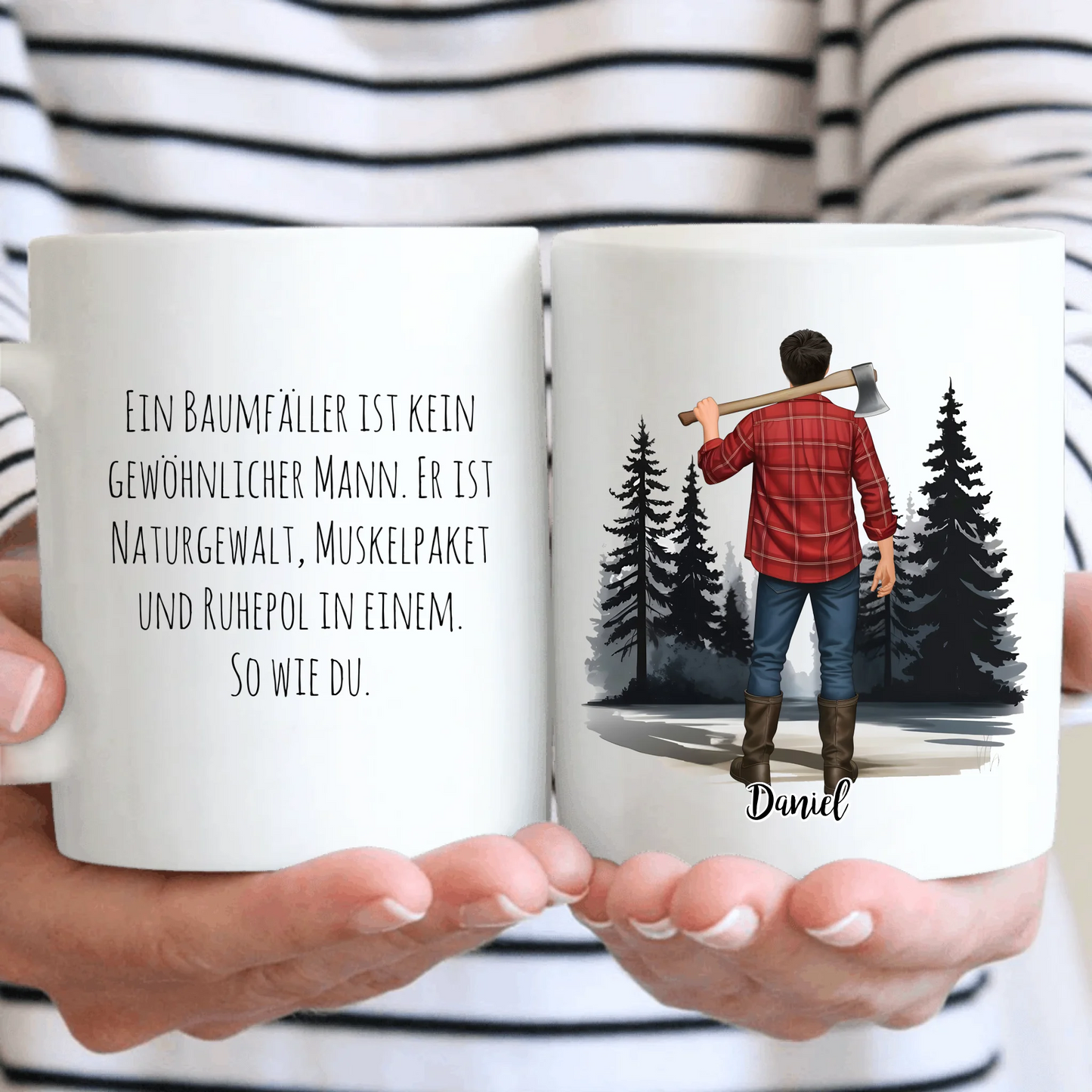 Holzfäller Tasse