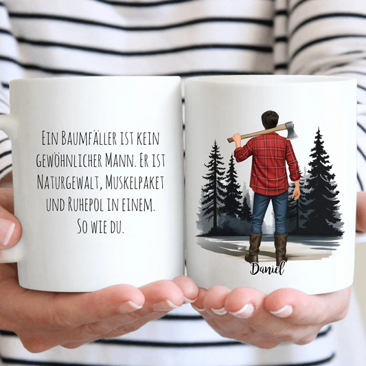 Holzfäller Tasse