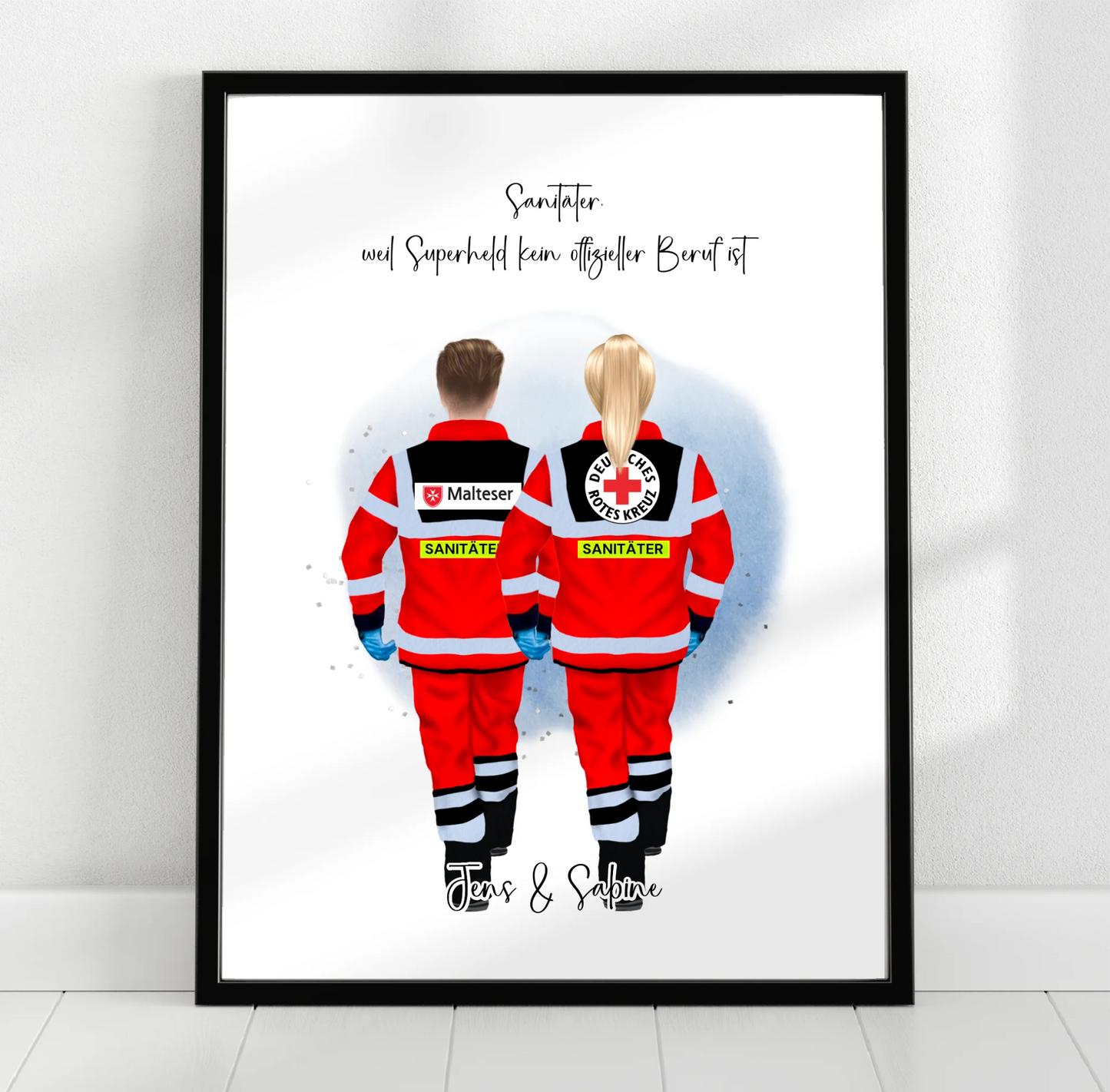 1-3 Sanitäter Poster
