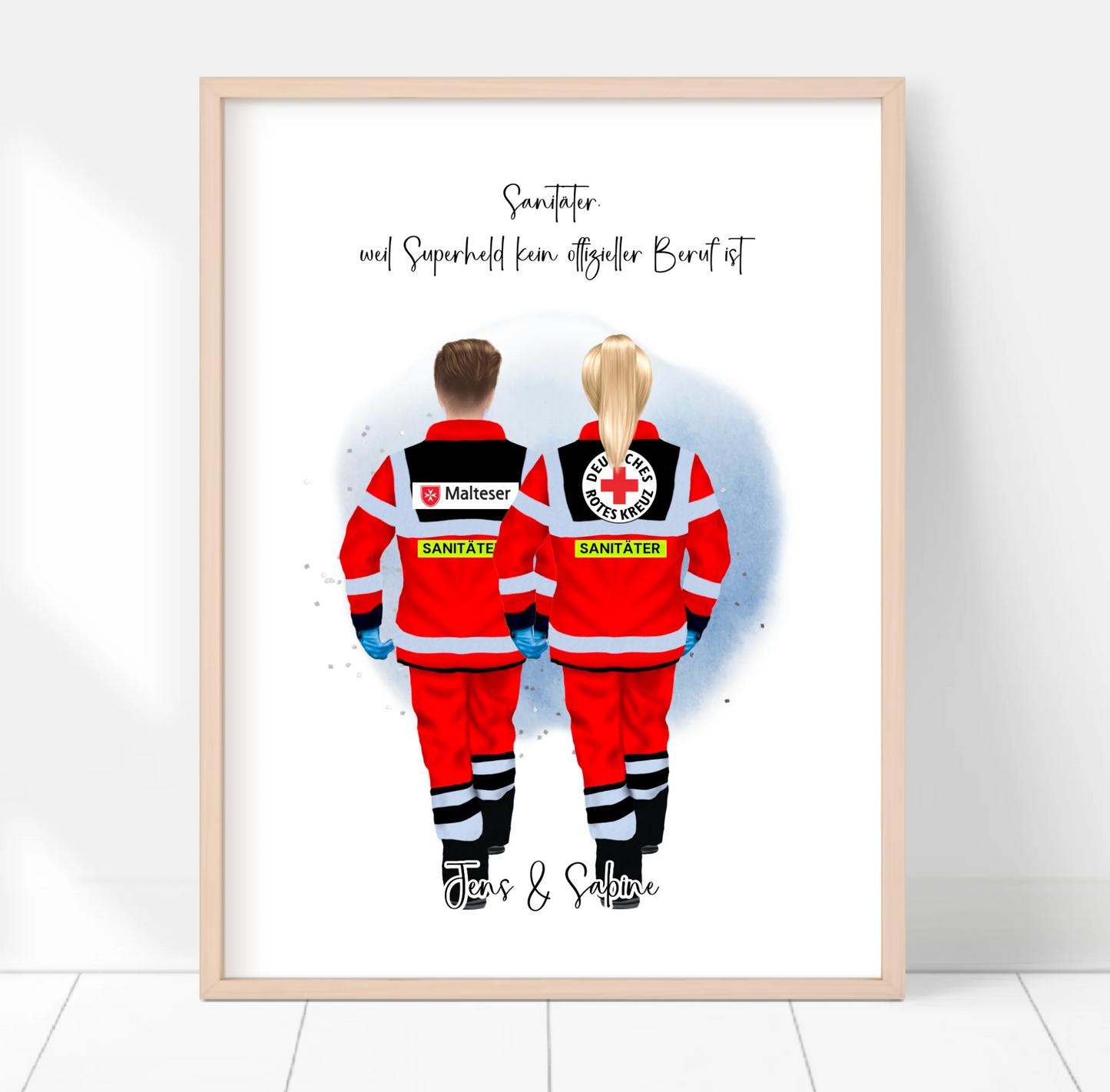1-3 Sanitäter Poster