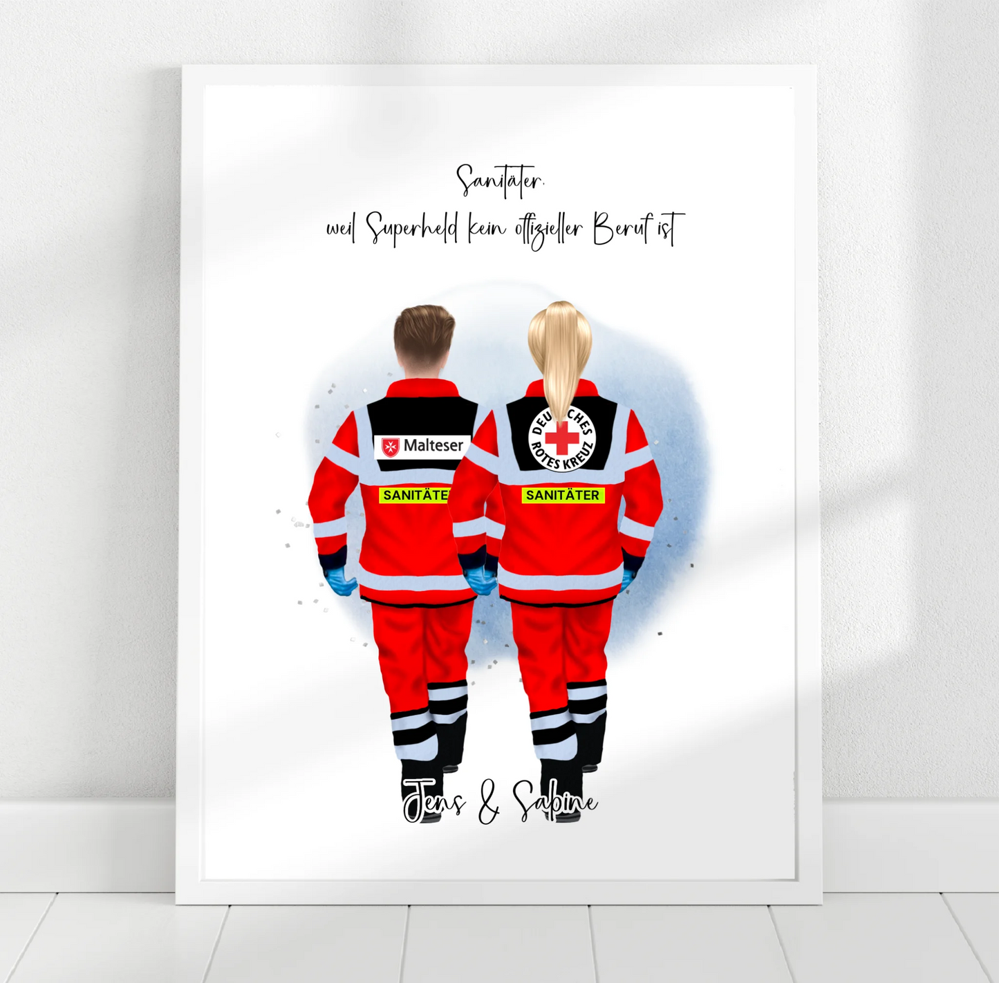 1-3 Sanitäter Poster