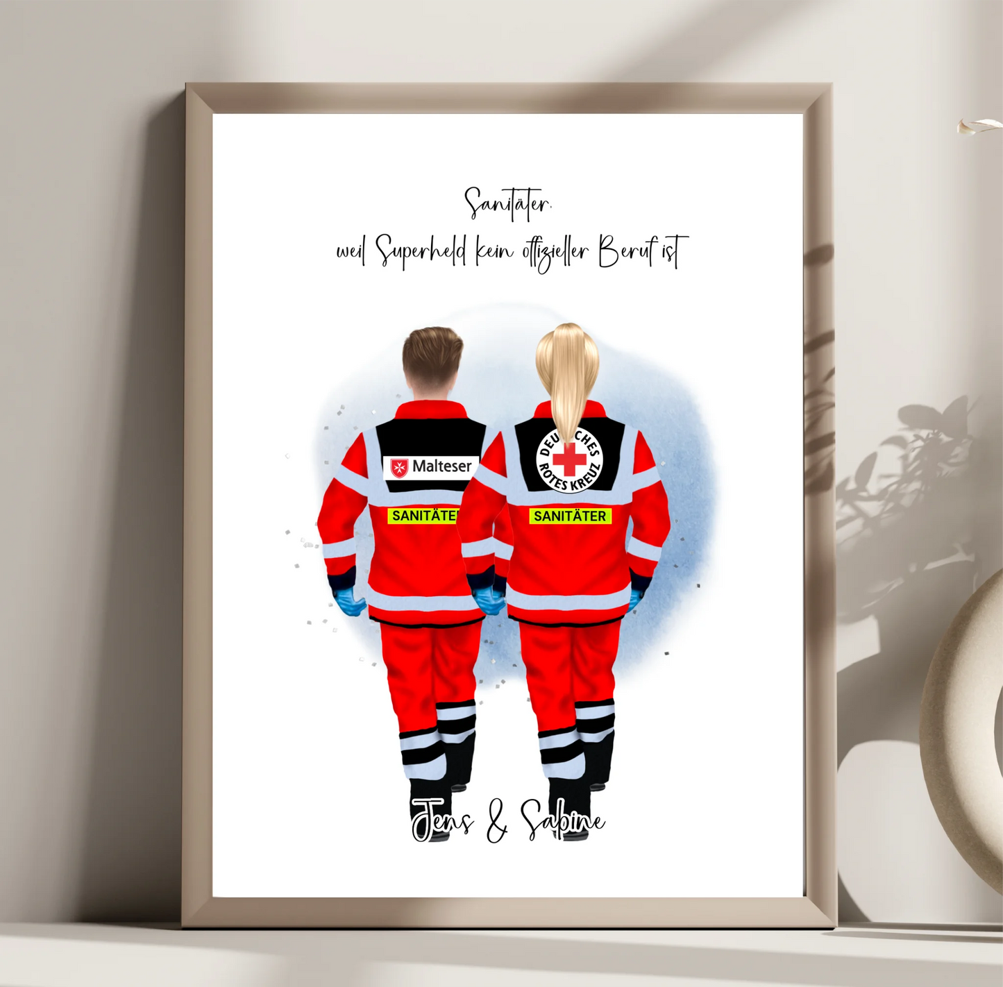 1-3 Sanitäter Poster