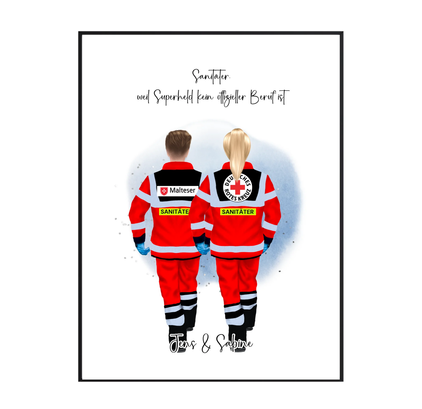 1-3 Sanitäter Poster