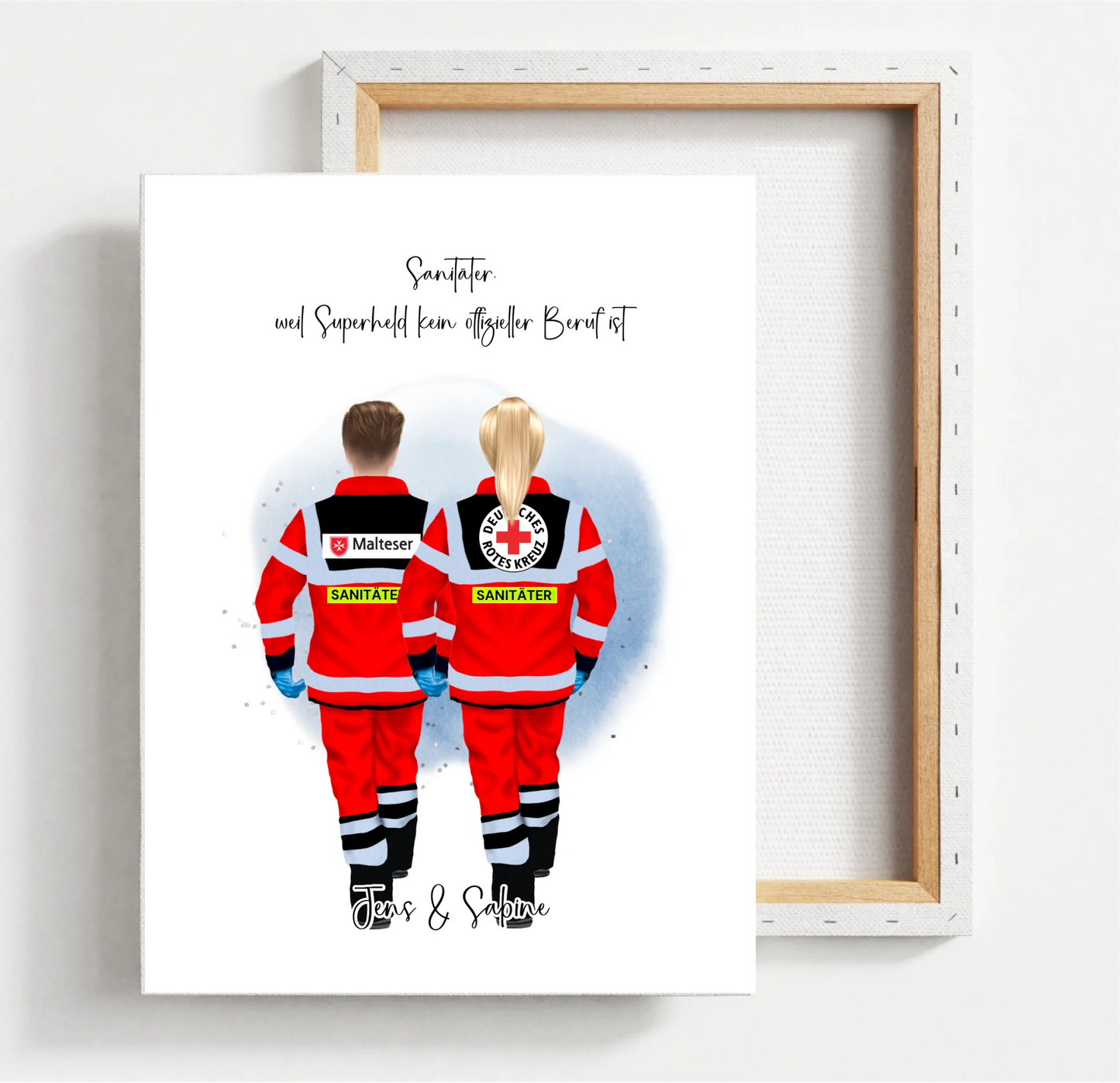 1-3 Sanitäter Poster