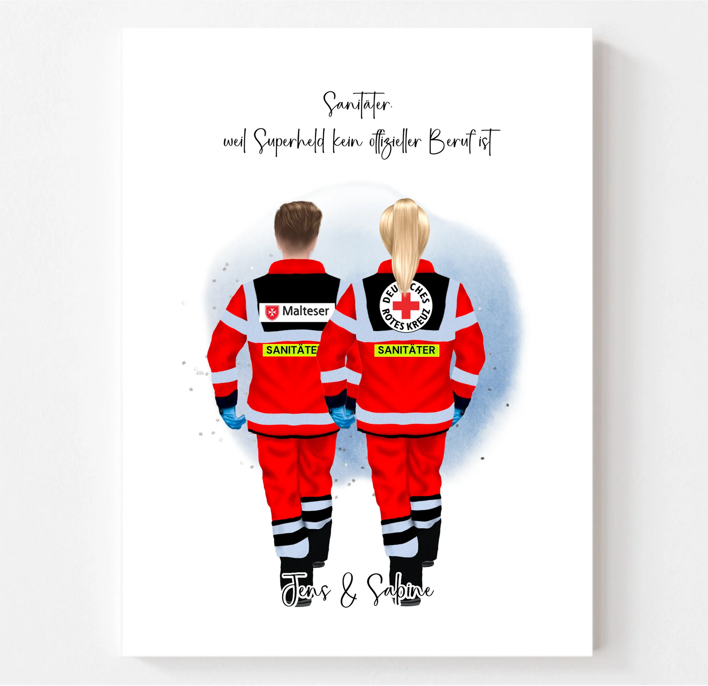 1-3 Sanitäter Poster
