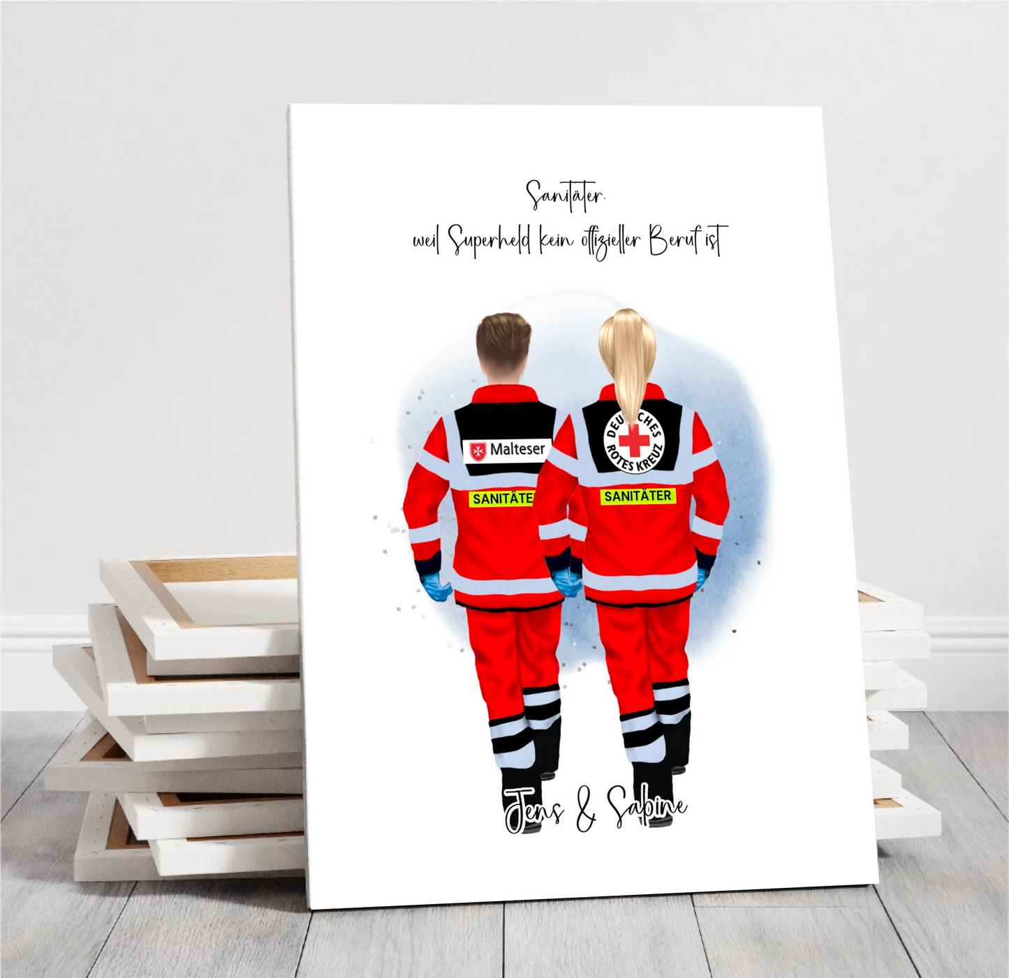 1-3 Sanitäter Poster