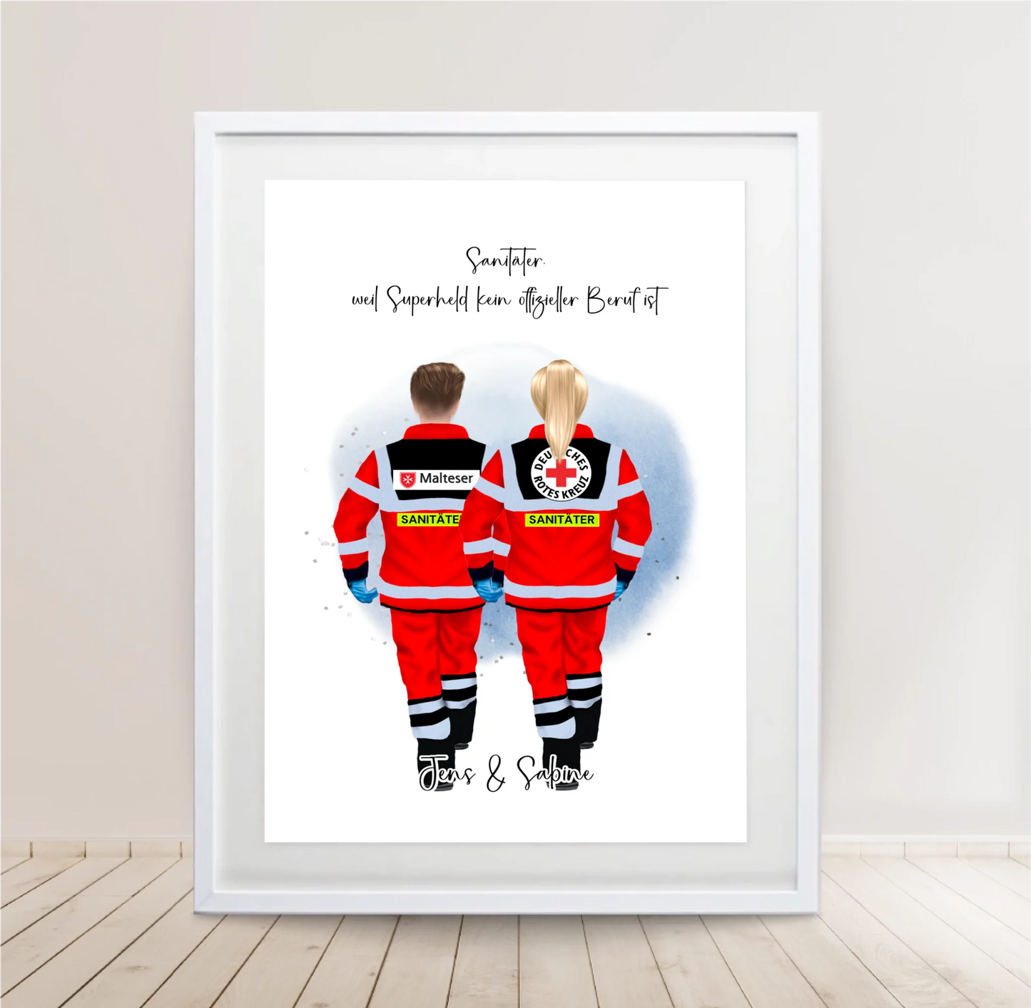1-3 Sanitäter Poster