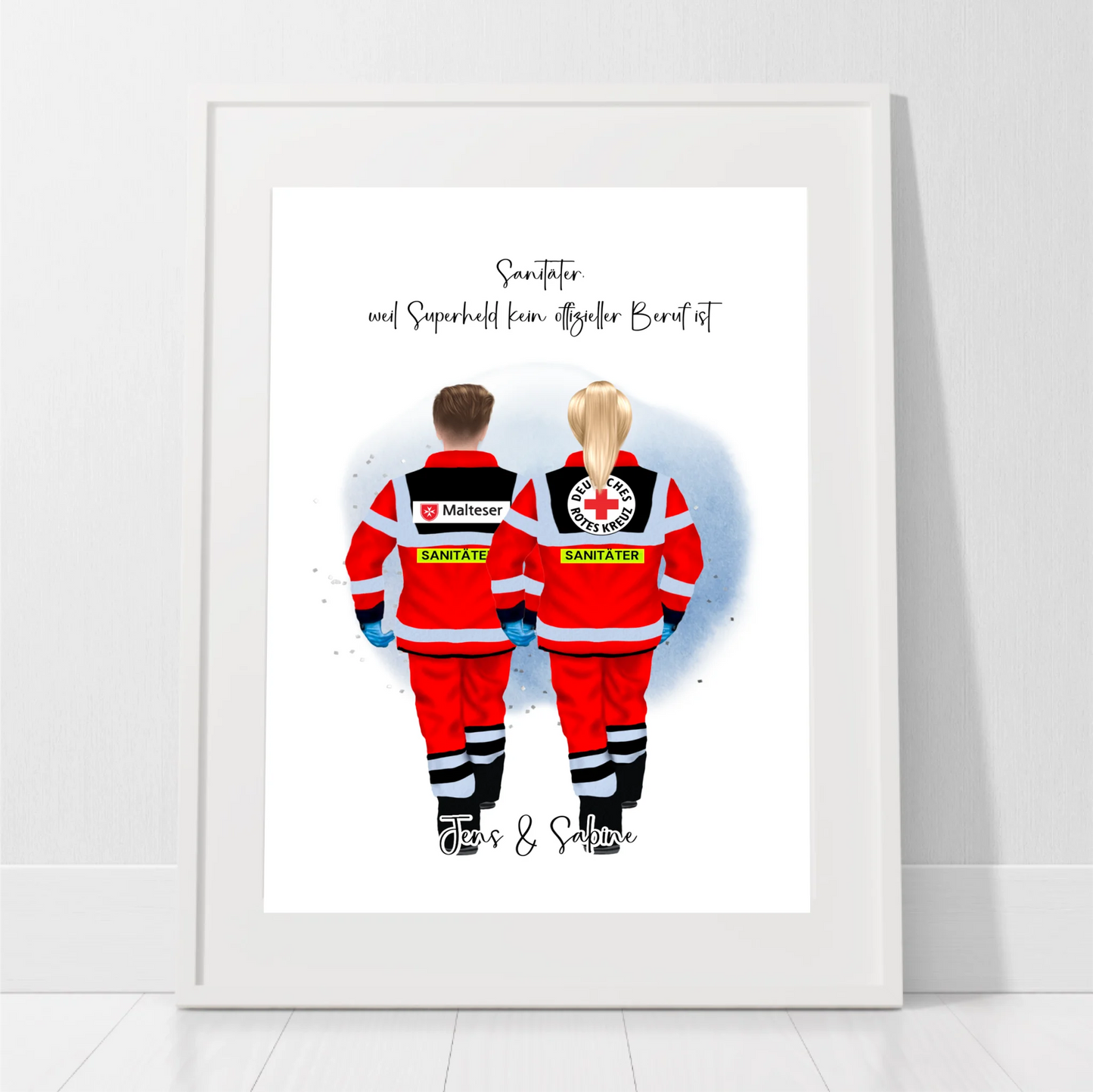 1-3 Sanitäter Poster