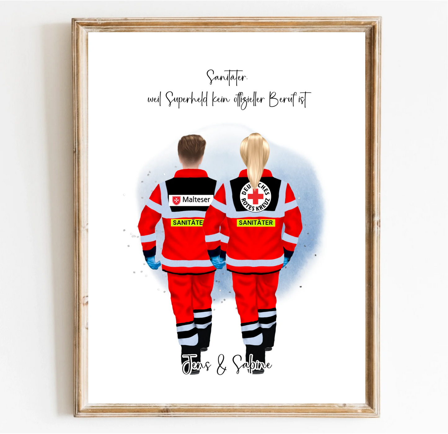 1-3 Sanitäter Poster