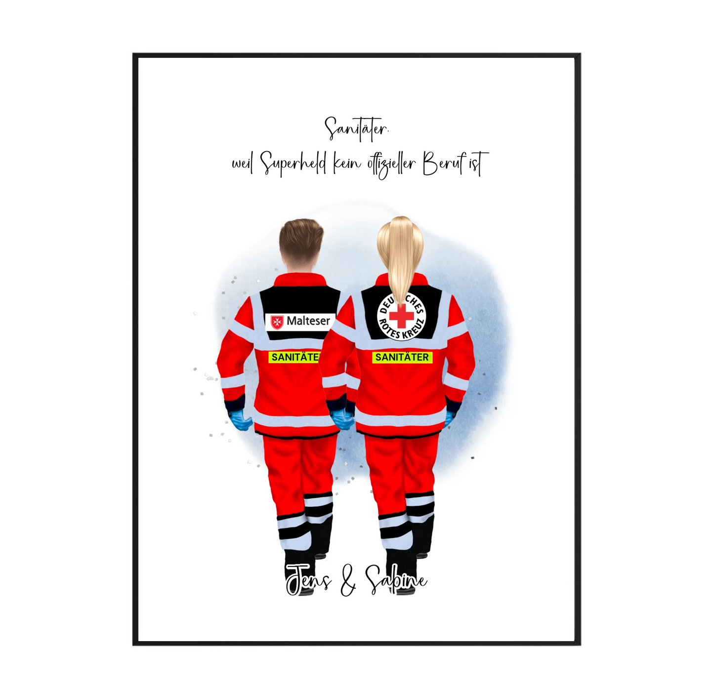 1-3 Sanitäter Poster