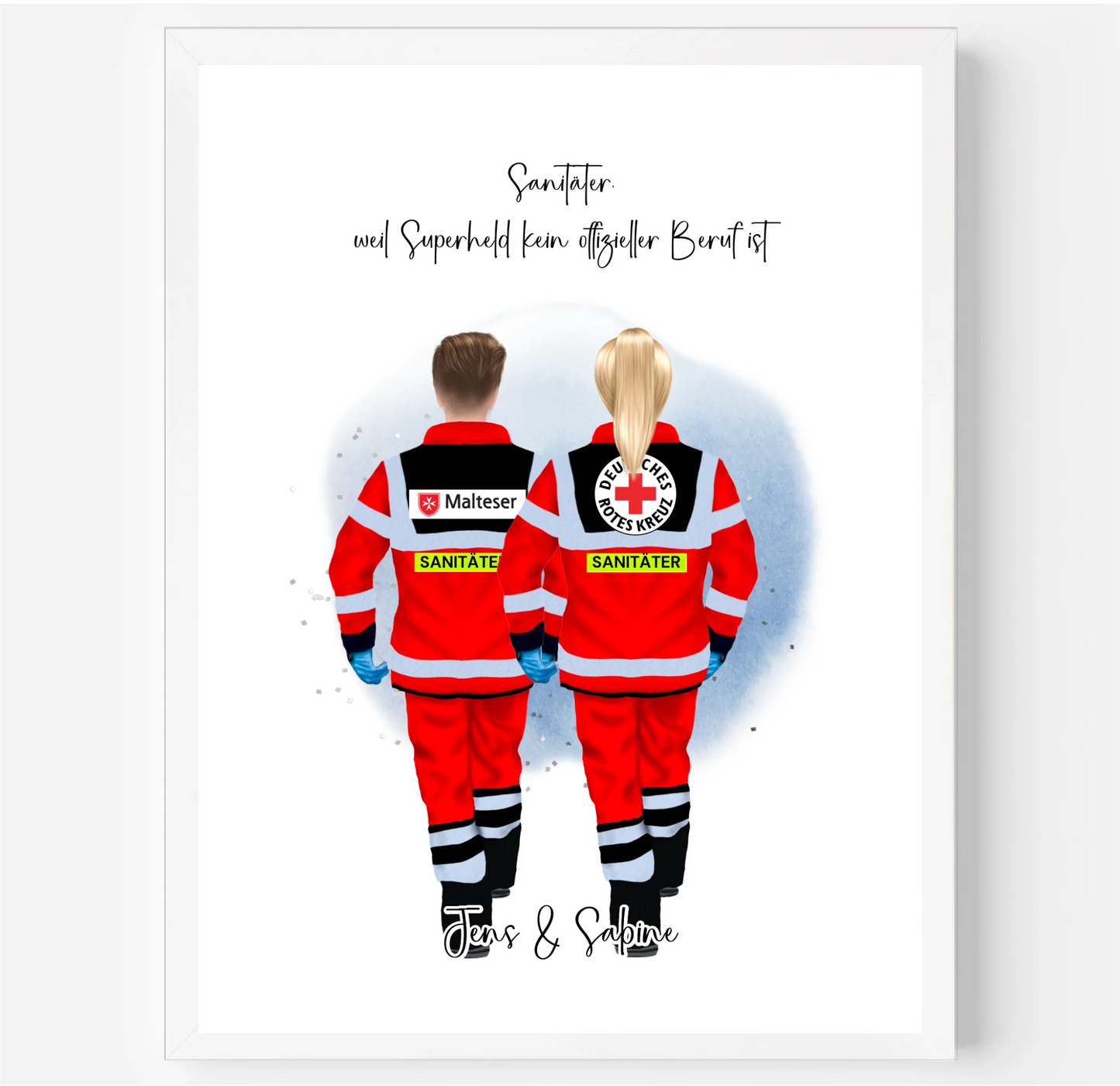 1-3 Sanitäter Poster