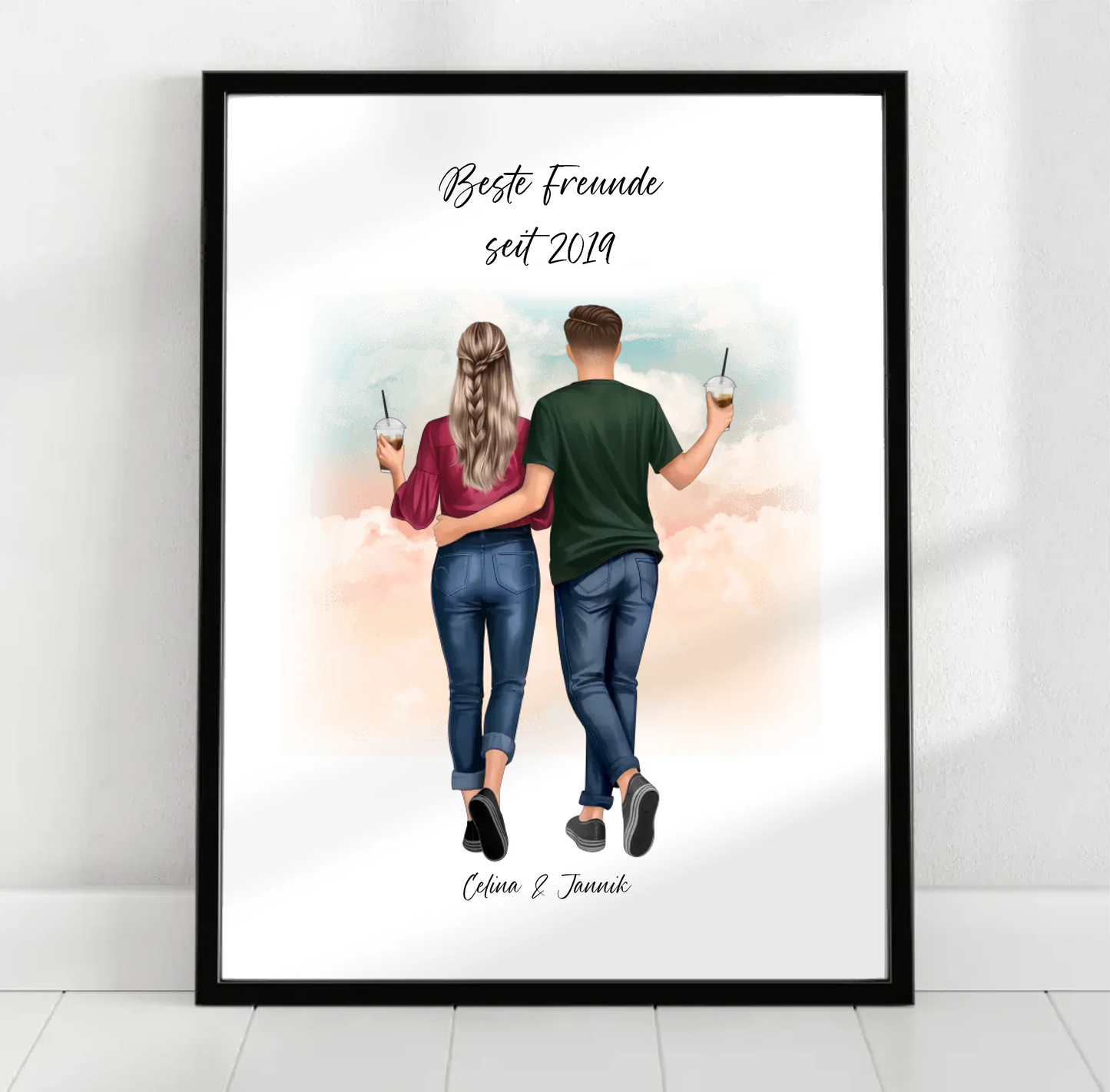 Beste Freundin & Bester Freund Poster