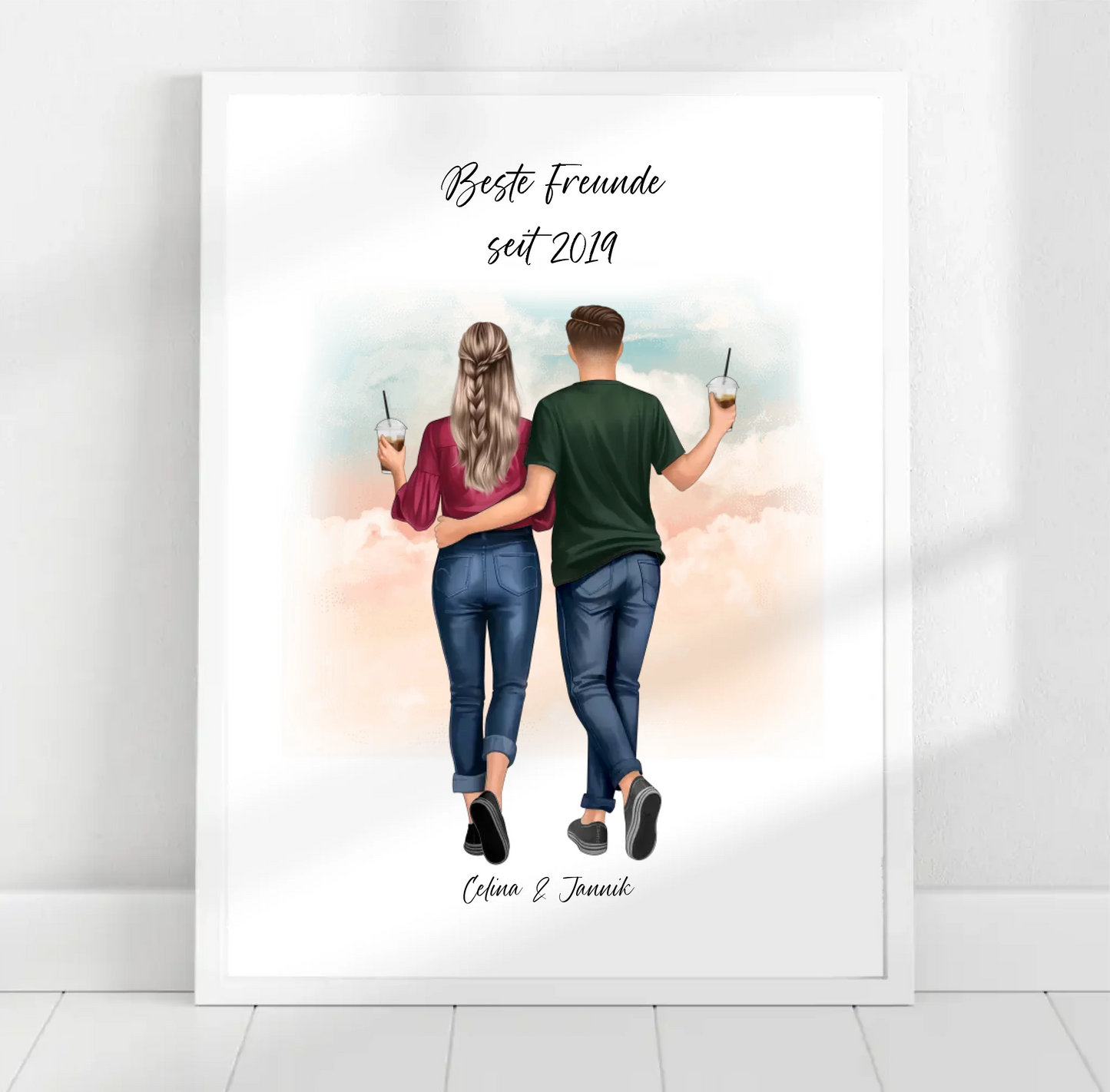 Beste Freundin & Bester Freund Poster