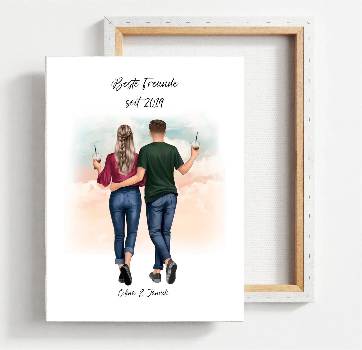 Beste Freundin & Bester Freund Poster