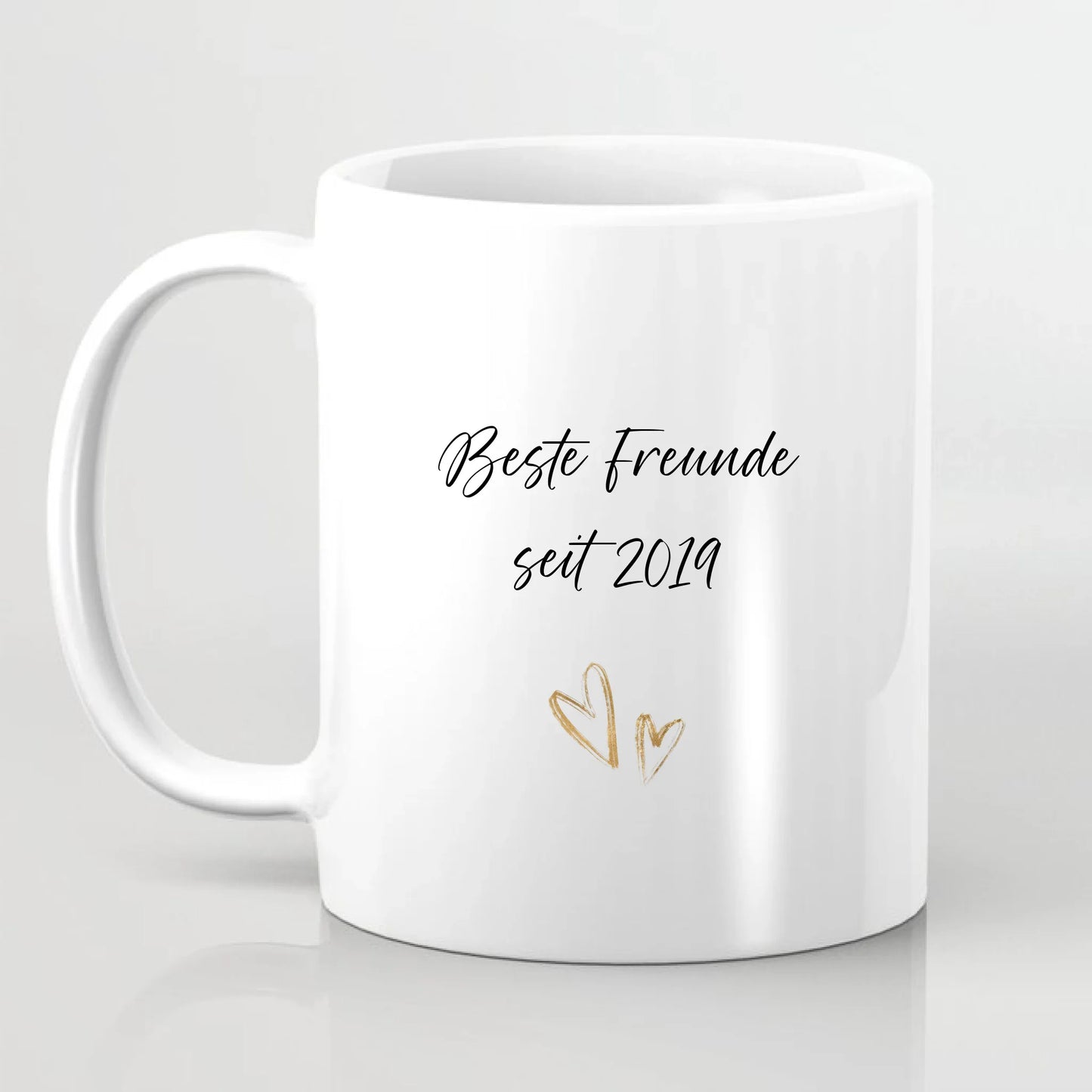 Beste Freundin & Bester Freund Tasse