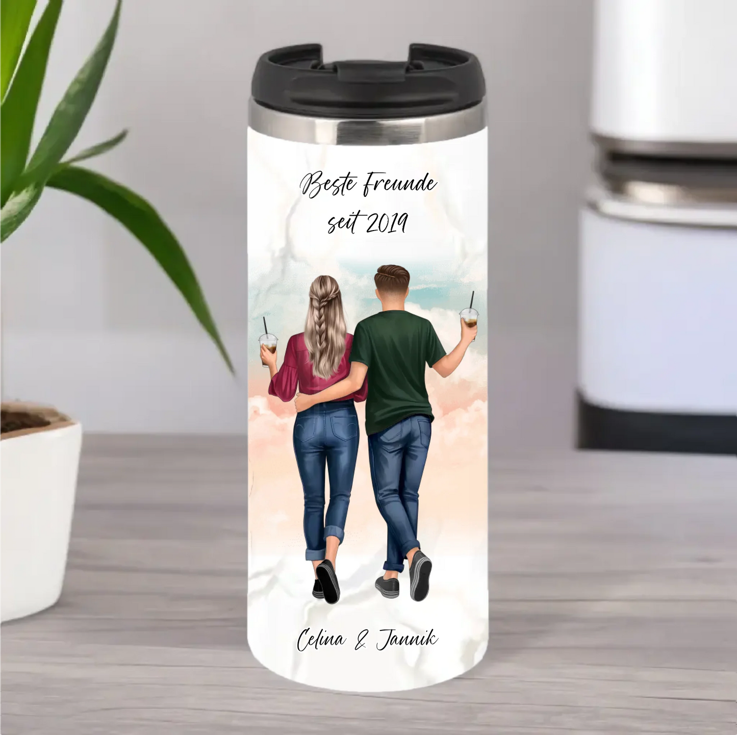 Beste Freundin & Bester Freund Tasse