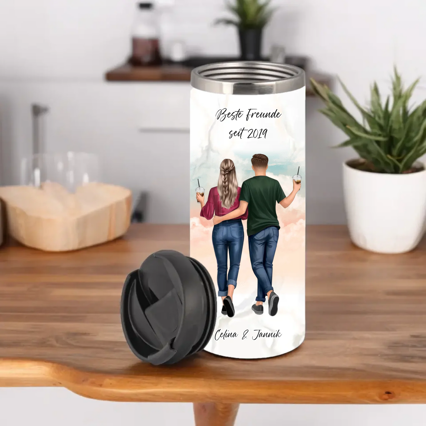 Beste Freundin & Bester Freund Tasse
