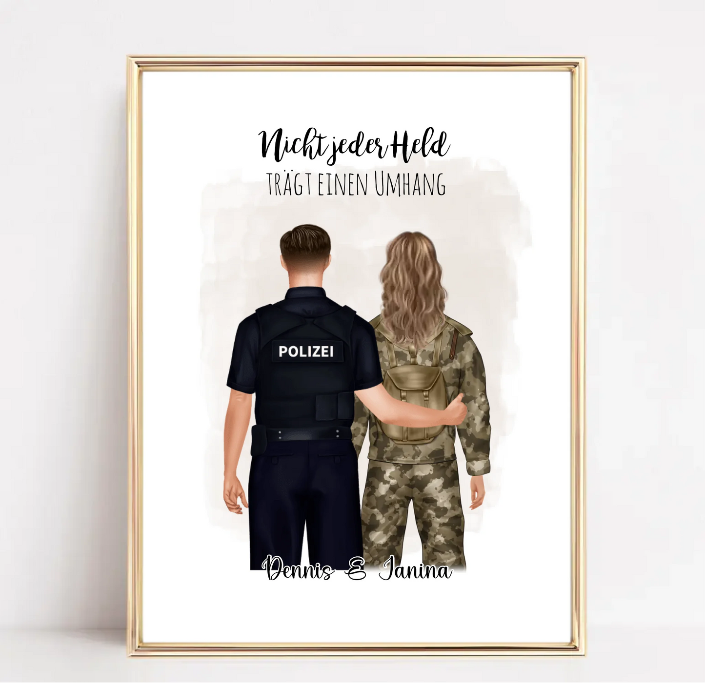 Polizist & Soldat/in Poster