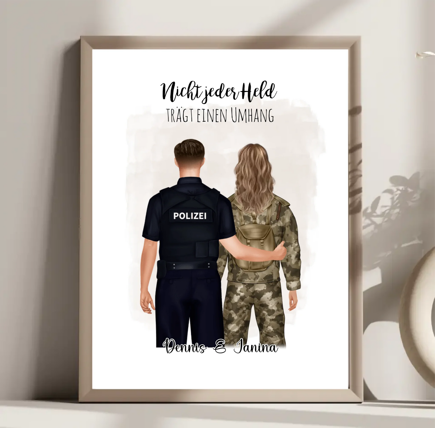 Polizist & Soldat/in Poster