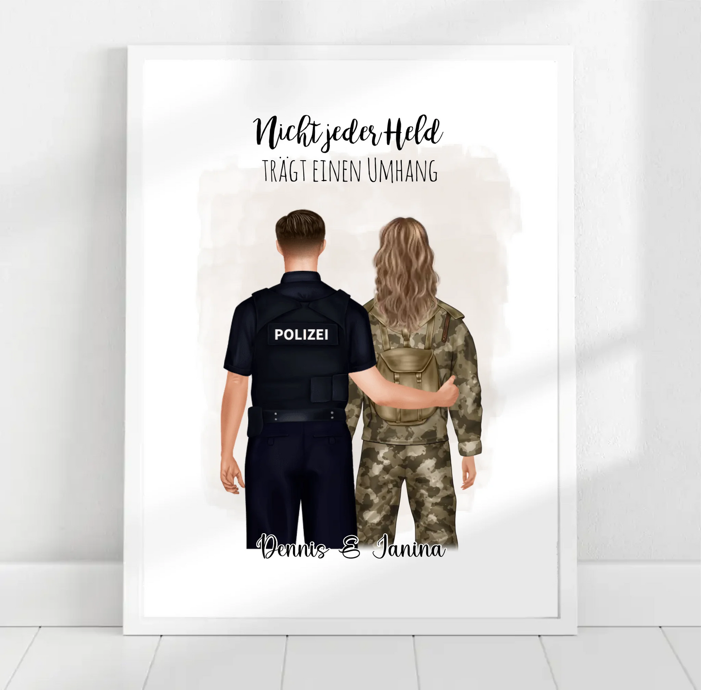 Polizist & Soldat/in Poster