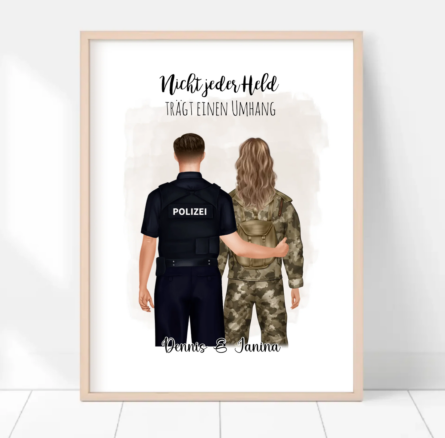 Polizist & Soldat/in Poster