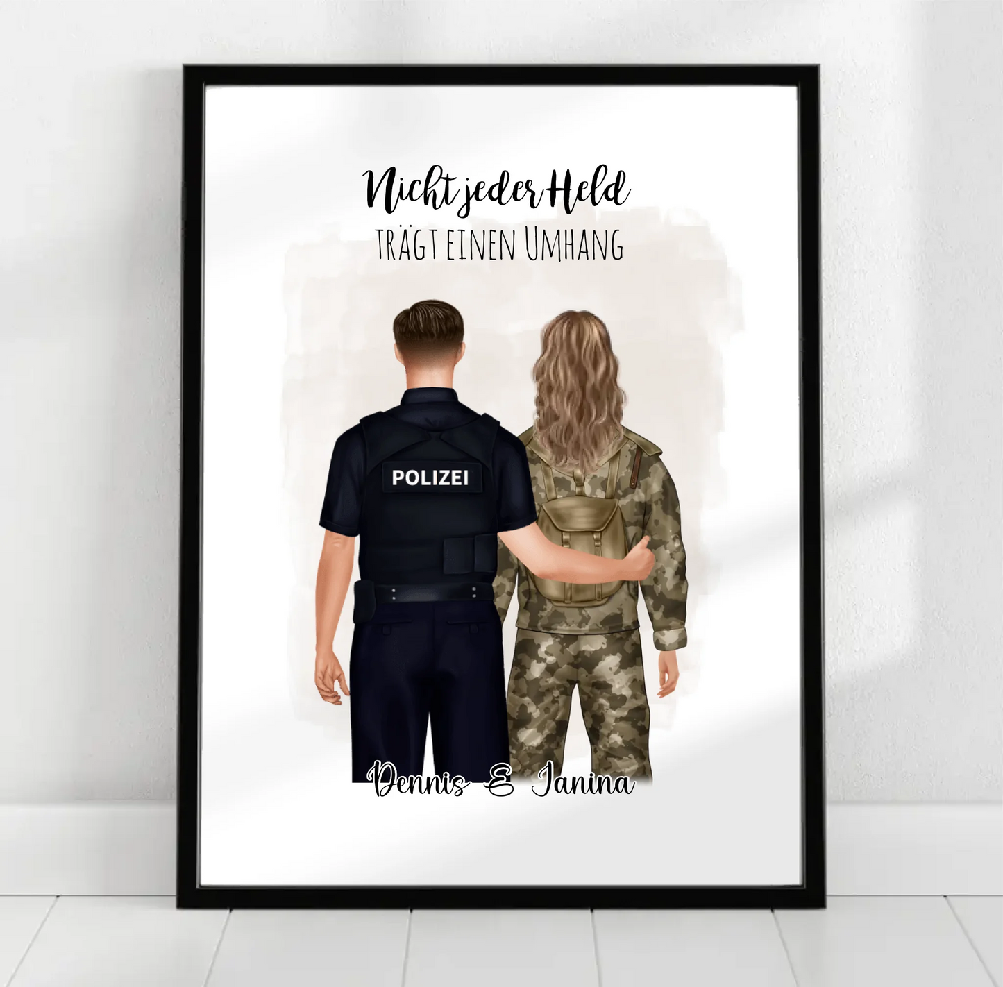 Polizist & Soldat/in Poster