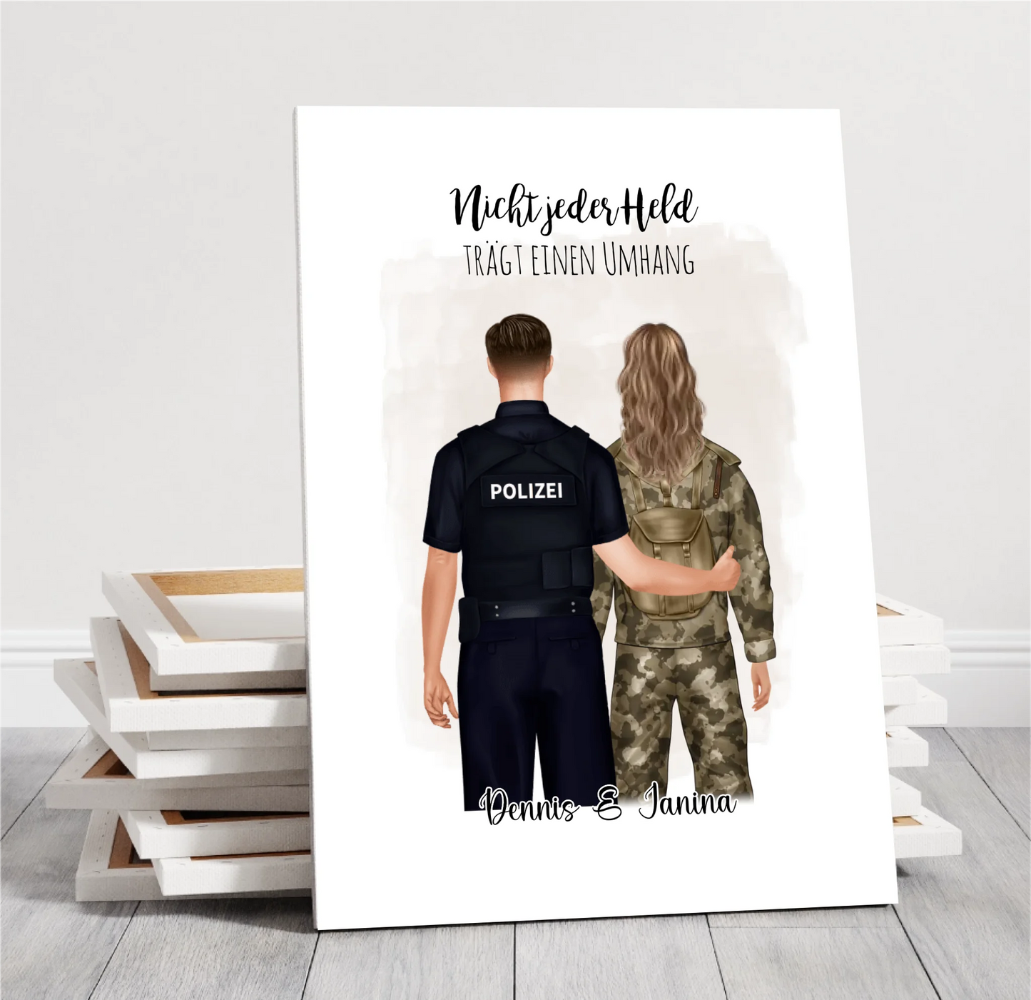 Polizist & Soldat/in Poster