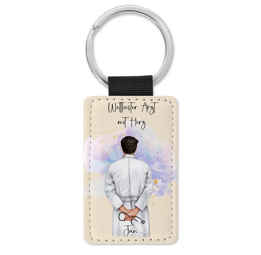 Arzt/Ärztin Schlüsselanhänger