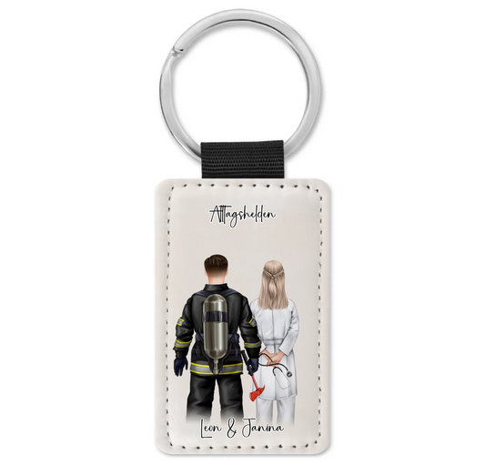 Feuerwehr & Arzt Schlüsselanhänger