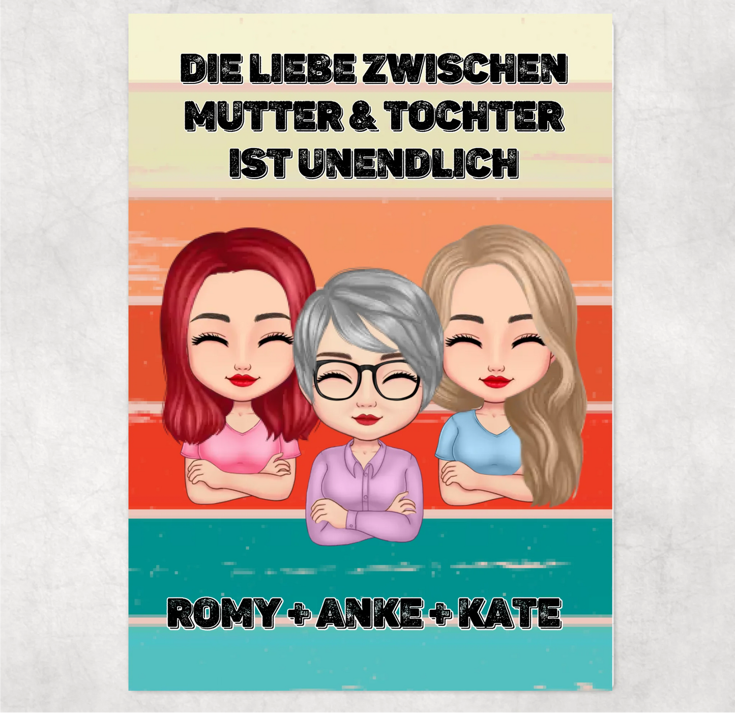 Mama & Töchter Personalisiert