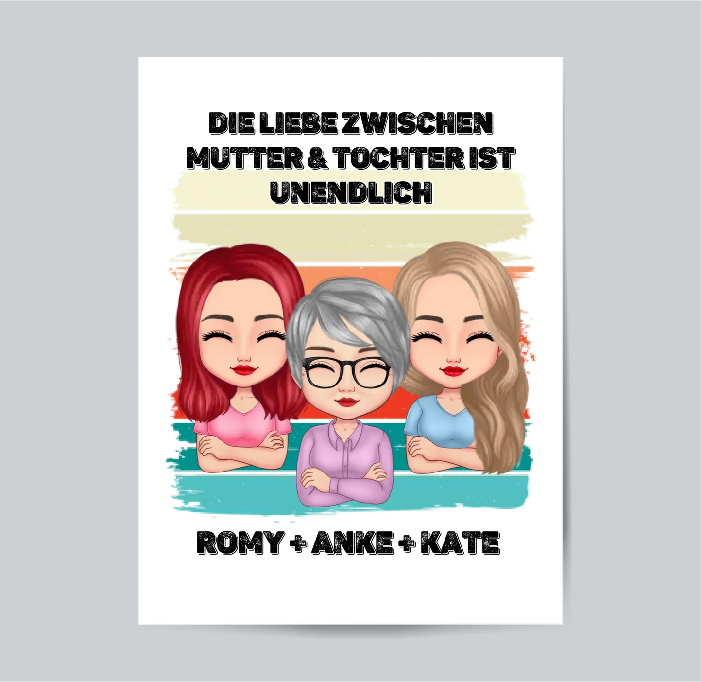 Mama & Töchter Personalisiert