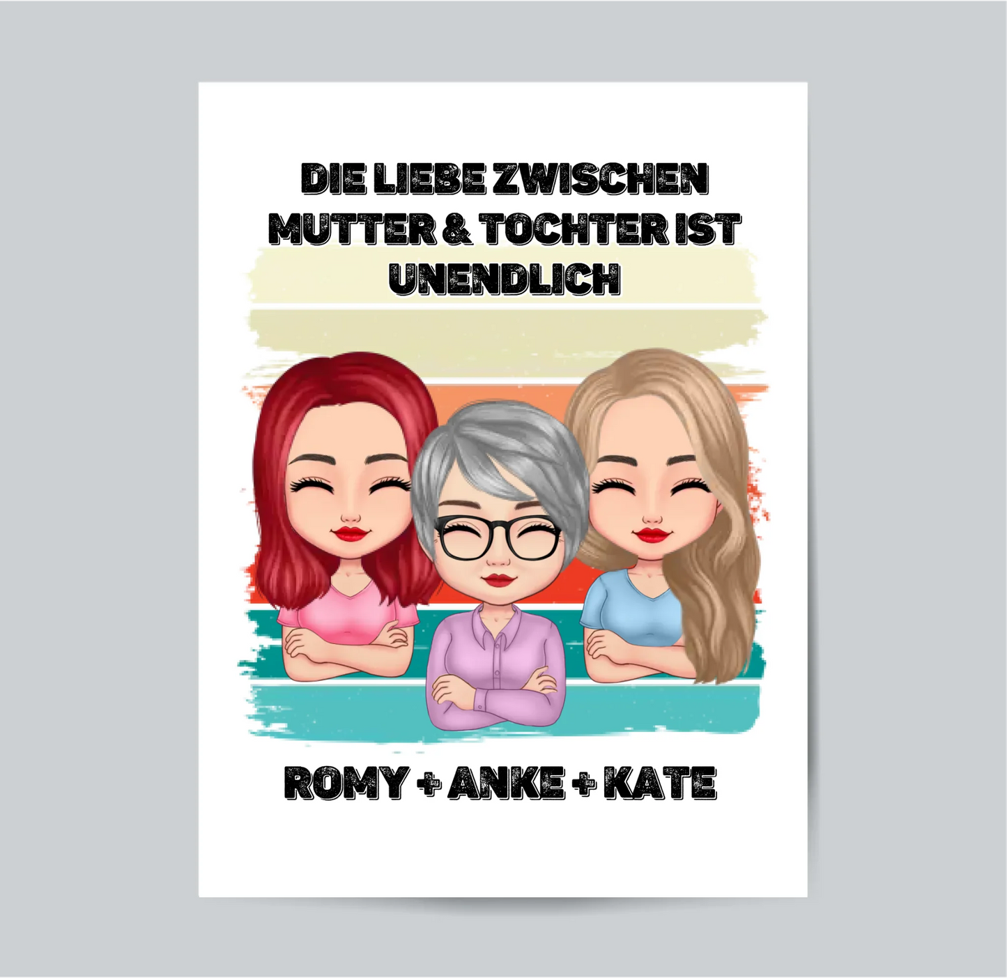 Mama & Töchter Personalisiert