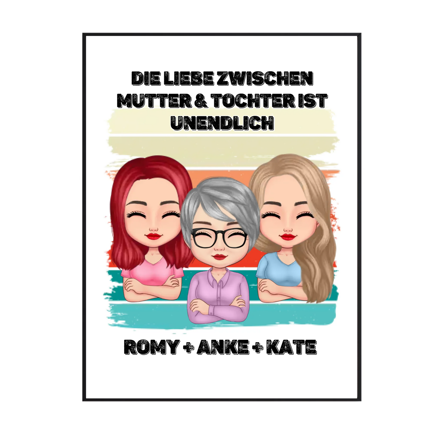 Mama & Töchter Personalisiert