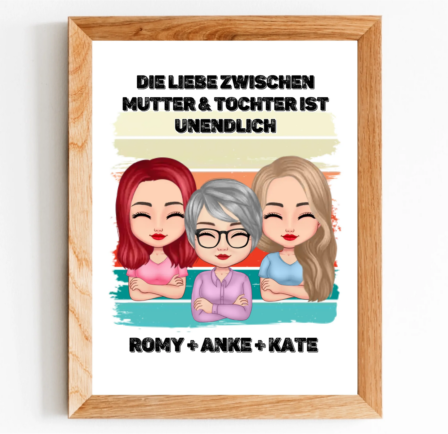 Mama & Töchter Personalisiert
