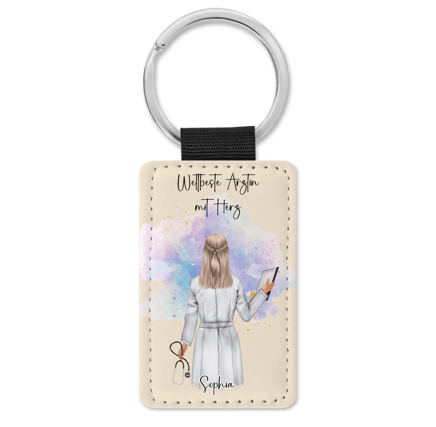 Ärztin/Arzt Schlüsselanhänger