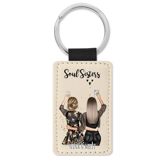 Beste Freundin Schlüsselanhänger
