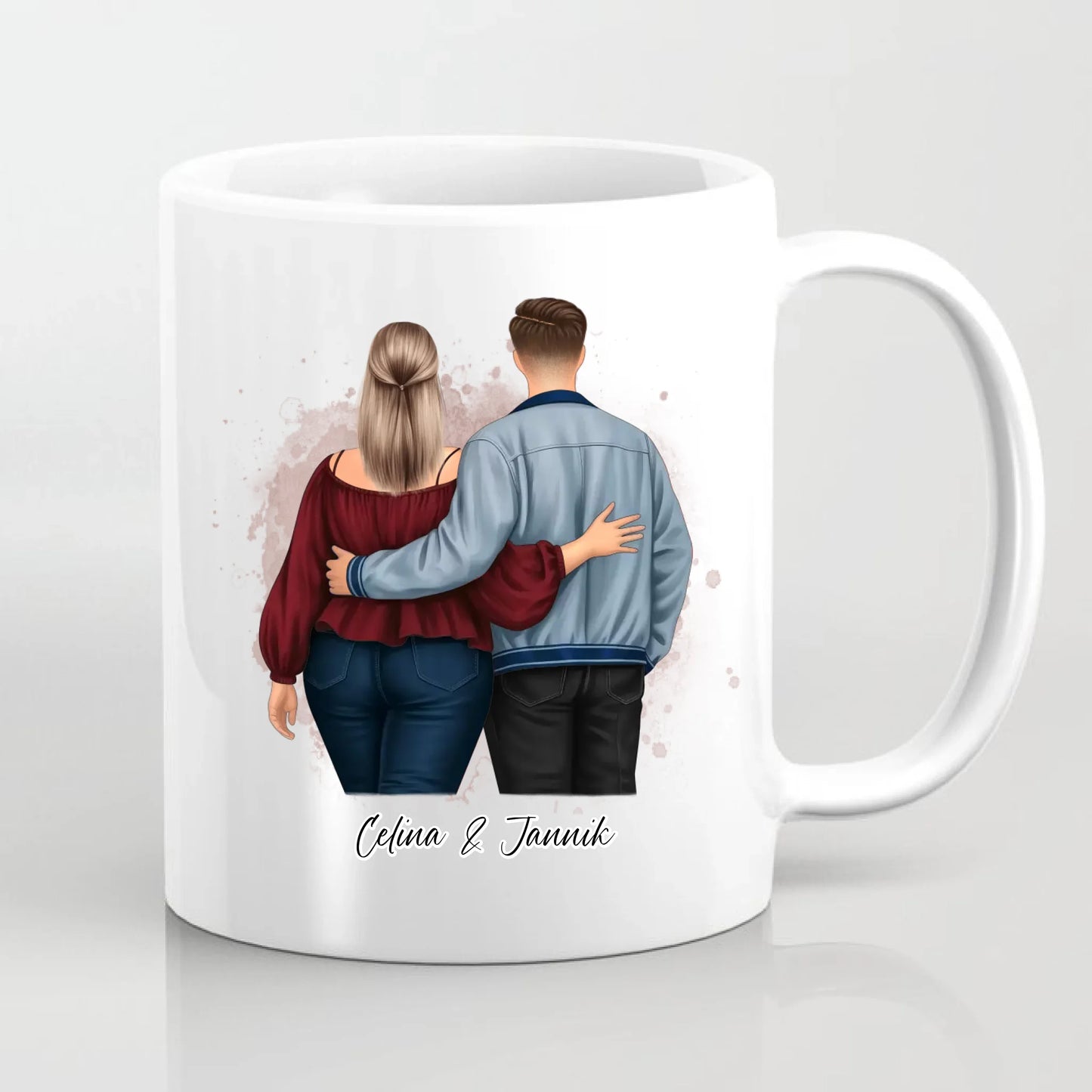Curvy Couple Tasse